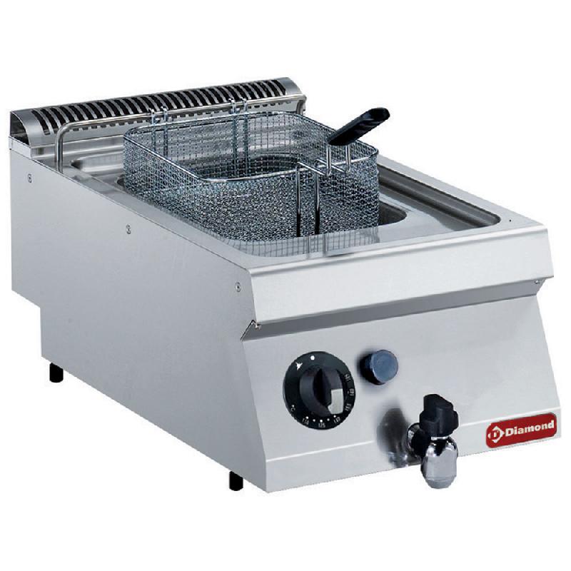 Friteuse professionnelle gaz cuve en y 7 litres bruleur exterieur -... - PG17/F74T-N_0