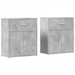 Helloshop26 - Buffet bahut commode armoire meuble de rangement organisateur cuisine salle de séjour salons lot de 2 60 x 31 x 70 cm 02_0036857 - 3000_0