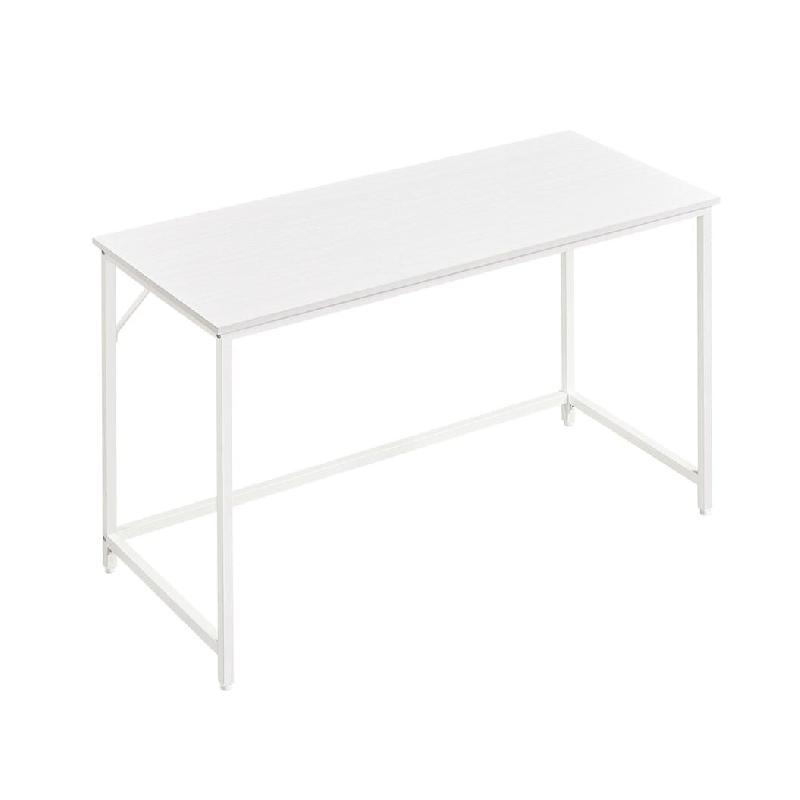 Helloshop26 - Bureau table poste de travail 120 x 60 x 75 cm pour bureau salon chambre assemblage simple métal style industriel 12_0004672 - métal 3_0