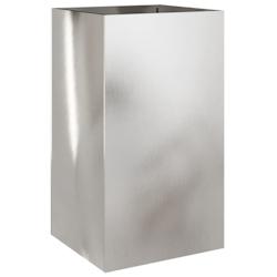 Helloshop26 - Jardinière bac lit surélevé plantes fleurs terrasse jardin argenté 42 x 38 x 75 cm acier inoxydable Argent 02_0038067 - 3000214059884_0