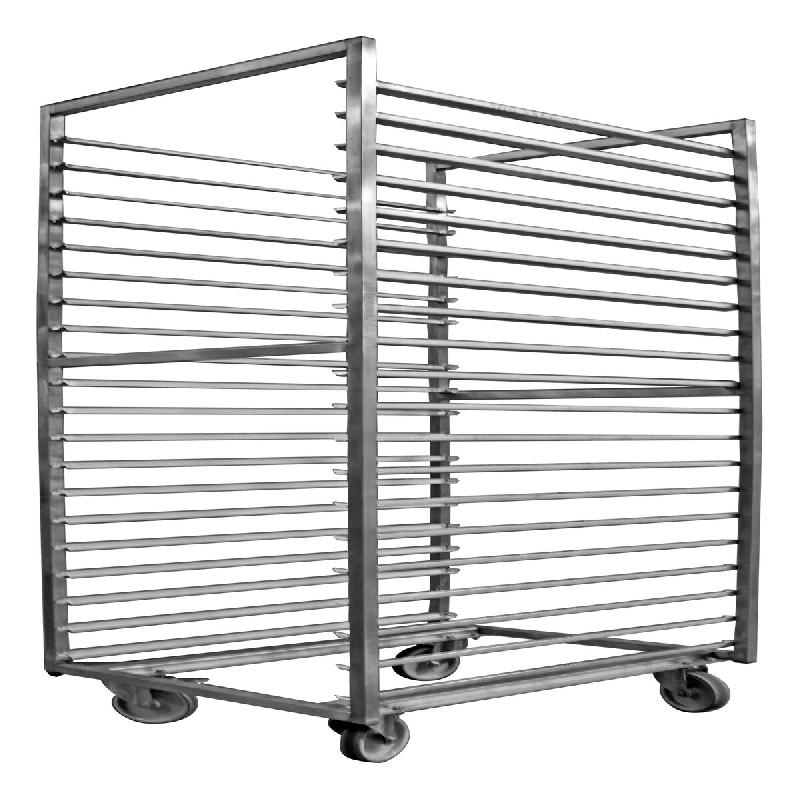 ITALCONCEPT L2G Chariot De Stockage Inox 800X600 Mm, 1851 x 660 x 825mm - 3616350007681_0