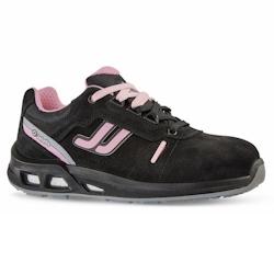 Jallatte - Chaussures de sécurité basses noire et rose NOA SAS S3 CI SRC Noir / Rose Taille 39 - 39 noir matière synthétique 8033546368565_0