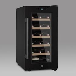 Les Petits Champs  CAVCB18 - cave de conservation 18 bouteilles pose libre - noir CAVCB18_0