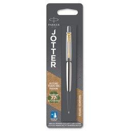 LOT DE 2 - STYLO À BILLE RÉTRACTABLE JOTTER BLEU ROI C.T.