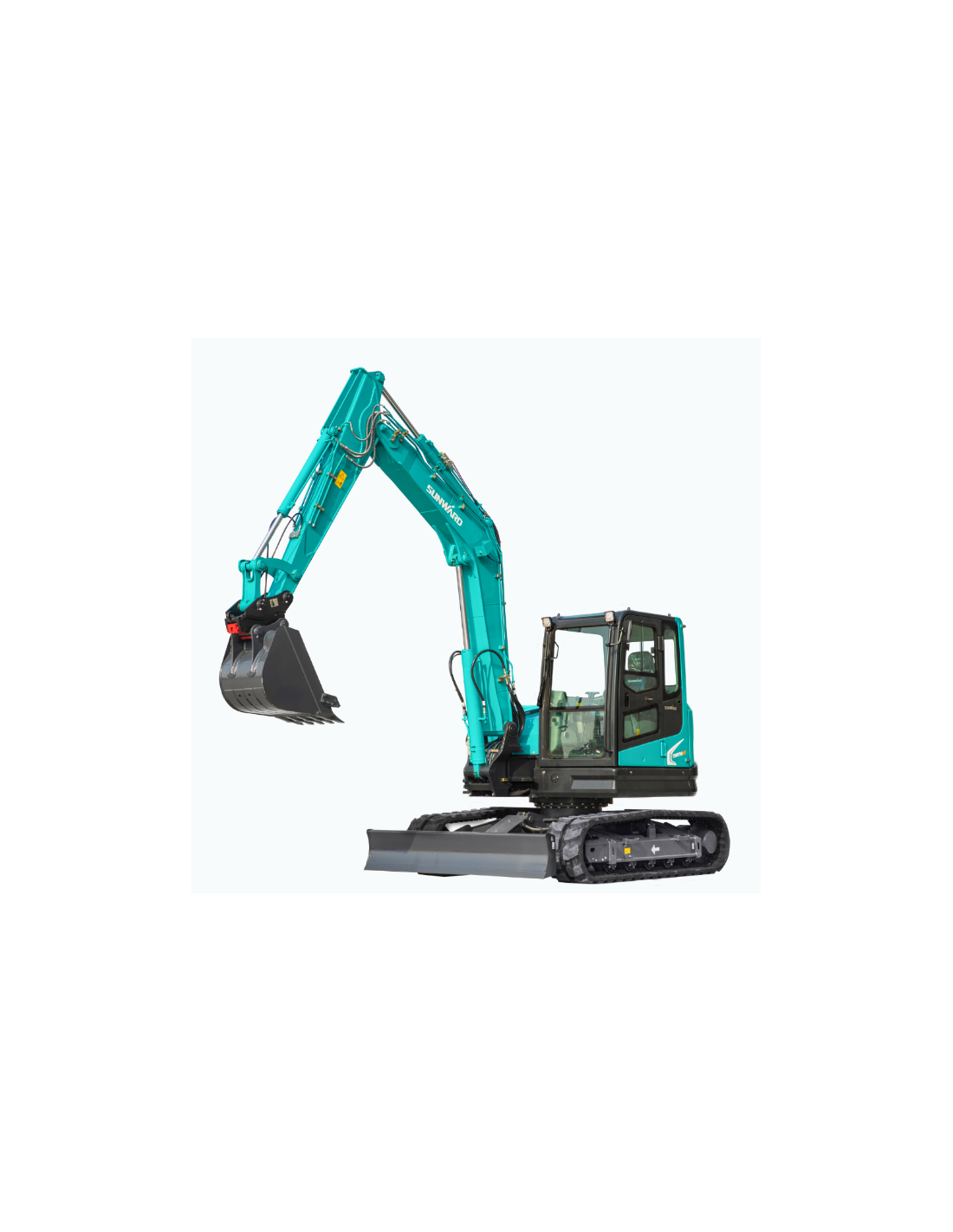 Mini-pelle à déport arrière court - moteur Yanmar 4TNV98C - SUNWARD SWE 90UF - 9 tonnes - 46,2 kW_0