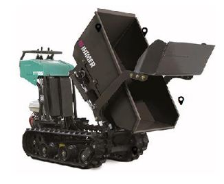 Mini transporteur Carry 105C - Charge utile 500 kg - Moteur Honda GX 200 - Réf : 0801/C2110101_0
