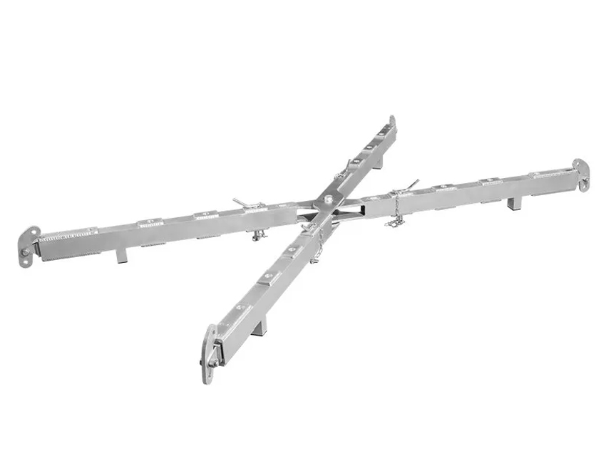 Palonnier alu en croix 5 T - 2550-3910 mm - Capacité max 5 T_0