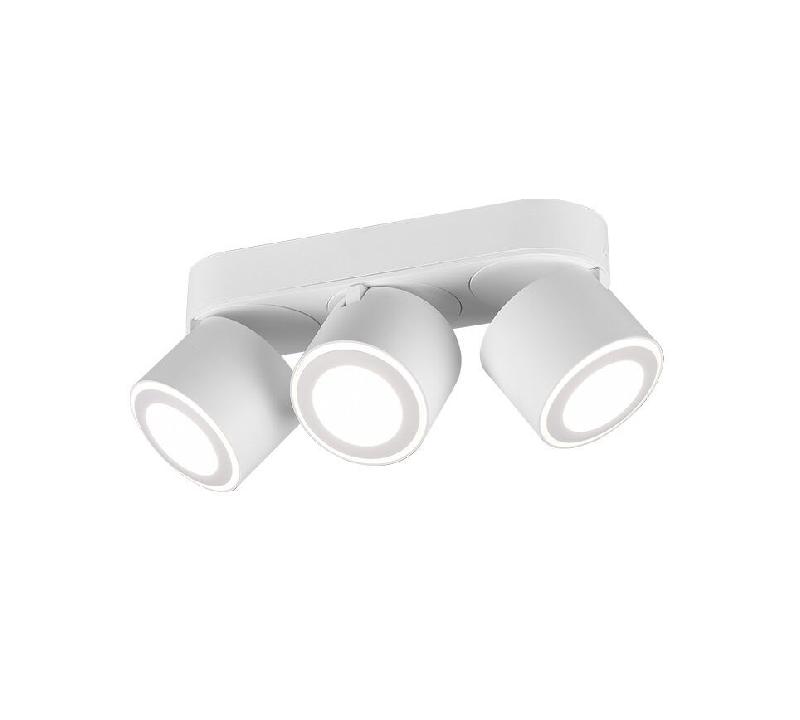 Plafonnier LED 5W, 3x 450lm, 3000K, IP20, Blanc Mat - Trio - Taurus - blanc 4017807473681_0