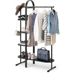 Portant à vêtements Bellwood bois noir Umbra - 0028295414784_0