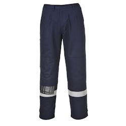 Portwest - Pantalon de travail anti-feu BIZFLAME PLUS Bleu Marine Taille 2XL - XXL bleu FR26NARXXL_0