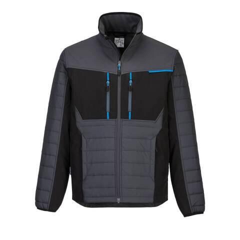 PORTWEST T752 VESTE BI-MATIÈRE WX3 BAFFLE GRIS MÉTAL - TAILLE XXXL