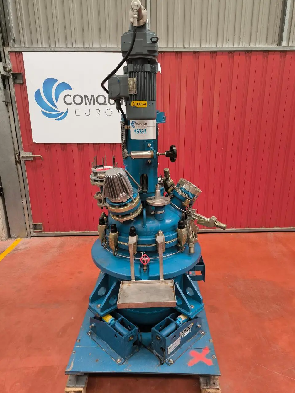 Réacteur émail dietrich atex 127 litres avec enveloppe et agitation - référence                        :                         c13331_0