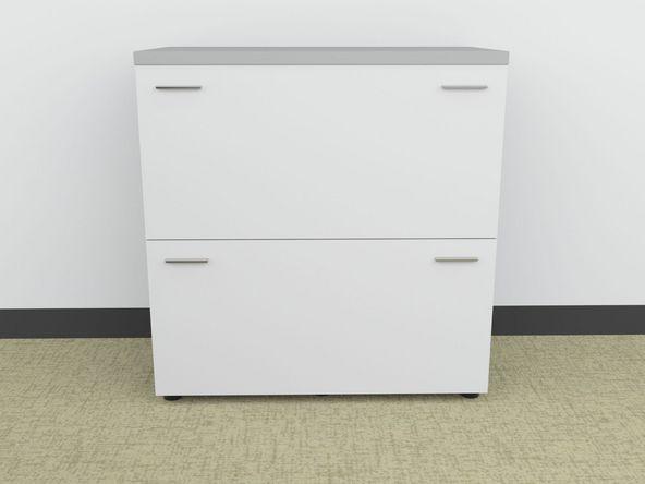 Armoire pour dossiers suspendus L86 H89 P45 cm_0