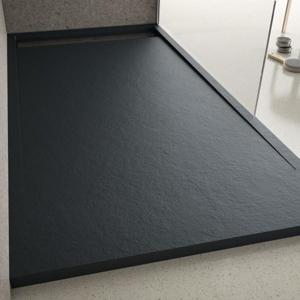 RECEVEUR DE DOUCHE POMPEYA ANTHRACITE 700 X 1700 MM - SALGAR 81940