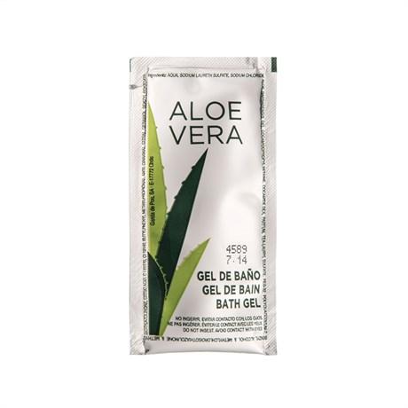 SACHET GEL BAIN ALOE VERA 10 ML 10X5 CM PET (VENDU PAR 1000)