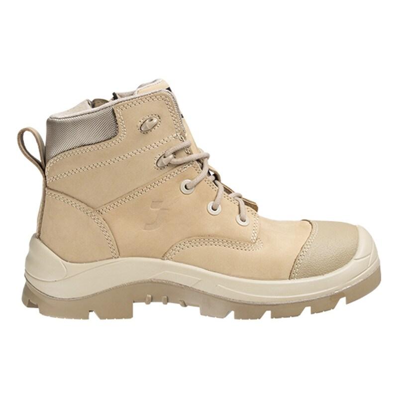Safety Jogger - Bottines de sécurité mi-hautes zippées confortables et polyvalentes ALTAR beige S3S Beige Taille 42 - 42 beige matière synthétiqu_0