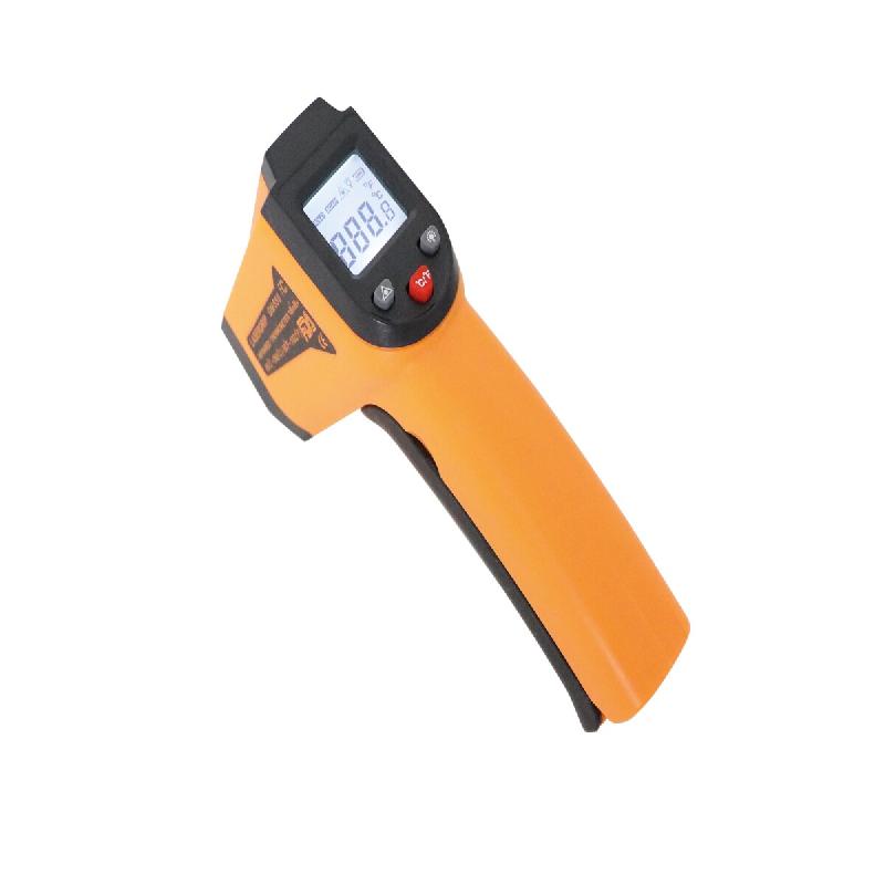 Schneider - Thermomètre infrarouge, plage de mesure : -50°C à 550°C - orange 160100_0