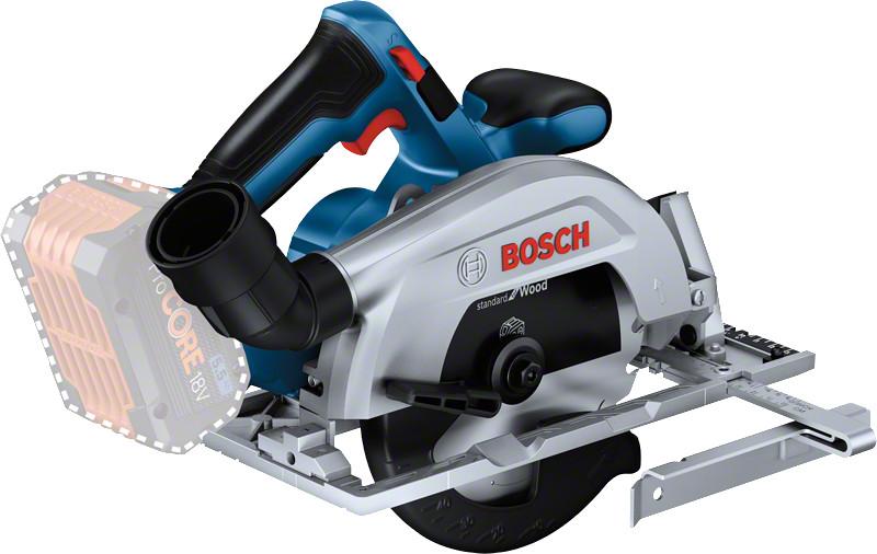 Scie circulaire 18v gks 18v-57-2 professional (sans batterie ni chargeur) - BOSCH - 06016c1200 - 826046_0