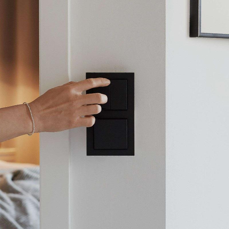 SENIC SMART SWITCH PHILIPS HUE, 3 PIÈCES, NOIR MAT