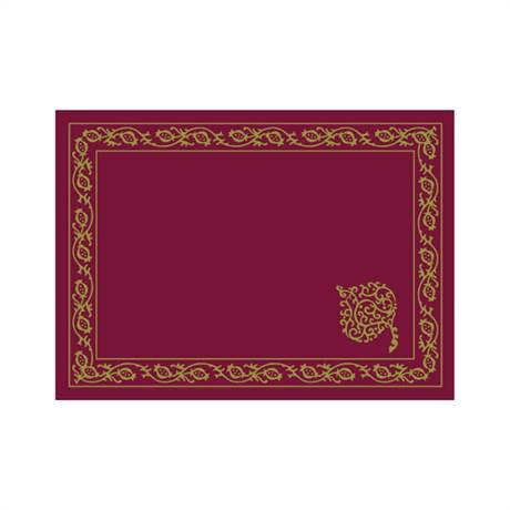 SET DE TABLE PERSICO 31X43 CM BORDEAUX (VENDU PAR 2000)