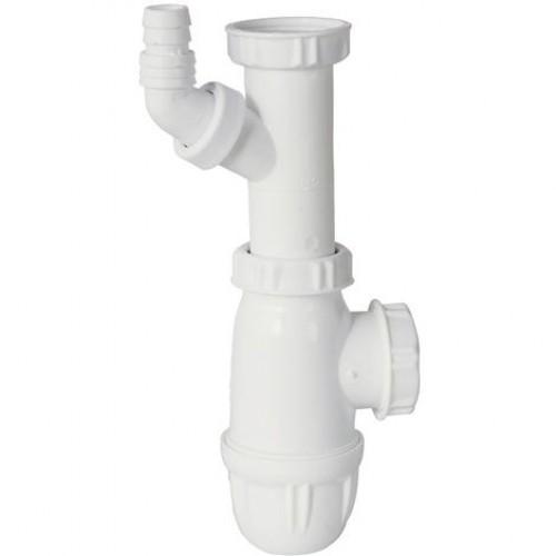SIPHON POUR ÉVIER - PIQUAGE LAVE-LINGE - SORTIE 40 MM VALENTIN
