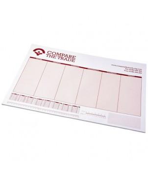 SOUS-MAIN DESK-MATE A3, BLANC 25 FEUILLETS - BLOCS-NOTES PUBLICITAIRES