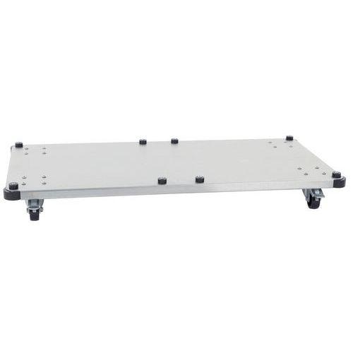 SUPPORT MOBILE DOLLY DUO POUR CARRO INOX MAT - VEPABINS