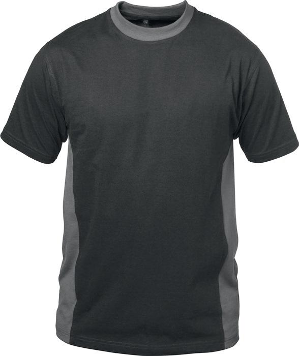 T-shirt Madrid taille M noir/gris 50 % coton / 50 % PES ELYSEE_0