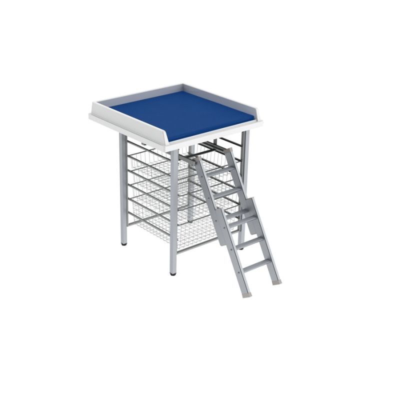 Table à langer pour handicapé - Granberg - hauteur fixe avec matelas et échelle téléscopique - 327-080-01_0