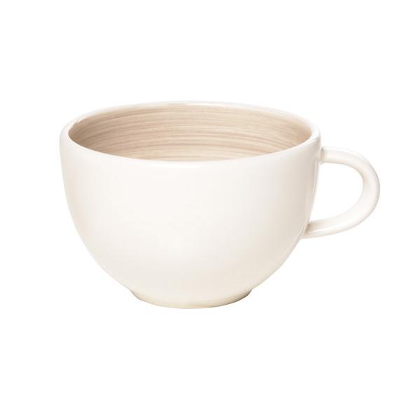 TASSE BEIGE ET MARRON 29CL EN GRÈS - LOT DE 6 - COSY & TRENDY - TURBOLINO