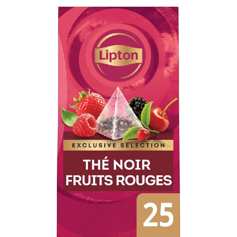 THE NOIR FRUITS ROUGES EXCLUSIVE SELECTION - 25 SACHETS PYRAMIDE