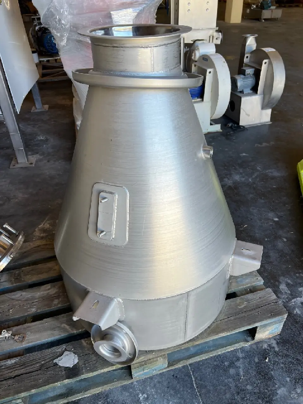 Trémie en acier inoxydable d'occasion - référence                        :                         c9820_0