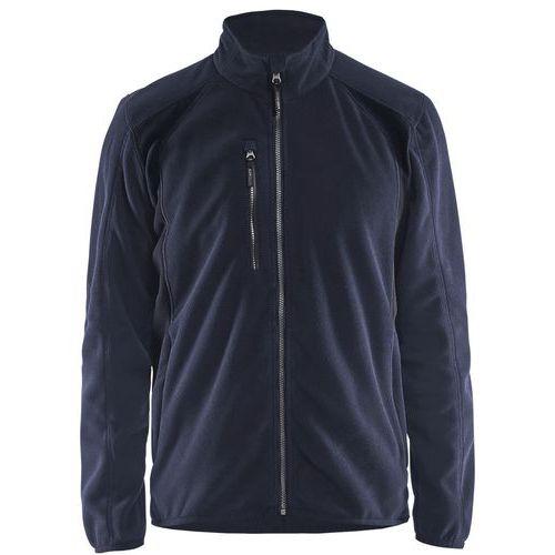 VESTE MICROPOLAIRE MARINE FONCÉ/NOIR TAILLE XL - BLAKLADER