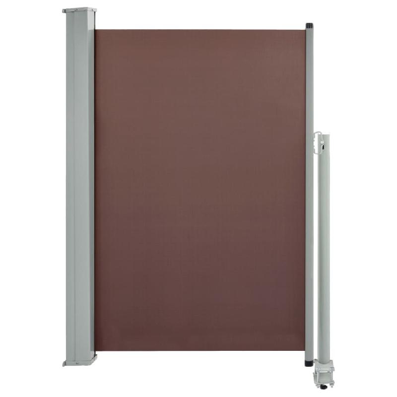 VidaXL Auvent latéral rétractable de patio 120x300 cm Marron Modèle Helios Design - marron 48343_0