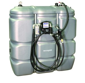 40115_1 - Cuve fioul Francoself 1500L - 2000L grise équipée - norme NF EN 13341 - garantie 10 ans_0