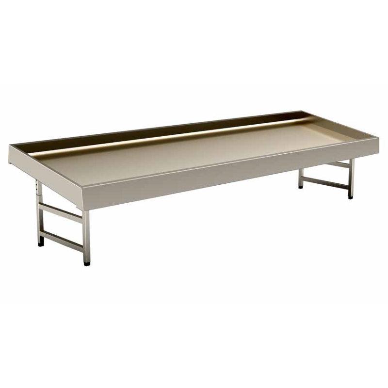 Étals à poisson Bancarella - entièrement en inox - personnalisables pour poissons, crustacés et coquillages_0