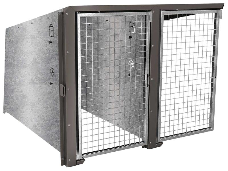 ABRI VÉLOS BERLIN COMPLÉMENTAIRE 2 PLACES PORTES GALVA - GRIS PROCITY - MANUTAN COLLECTIVITÉS