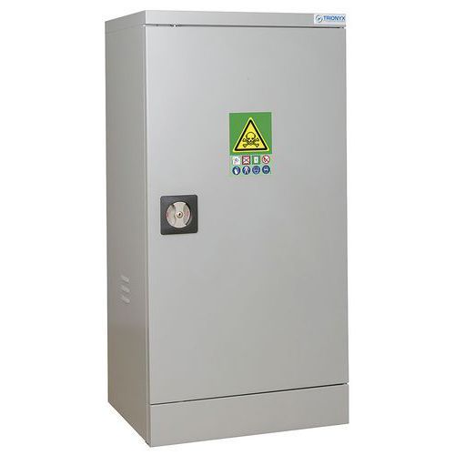 ARMOIRE BASSE DE SÉCURITÉ POUR PRODUITS PHYTOSANITAIRES 1 PORTE - T - TRIONYX