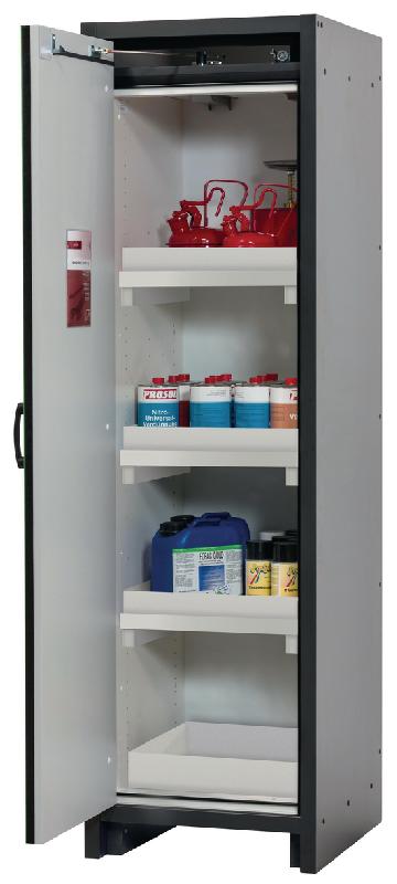 ARMOIRE SÉCURITÉ Q-CLASSIC-30 Q30.195.056 GRIS/VERT - MANUTAN COLLECTIVITÉS