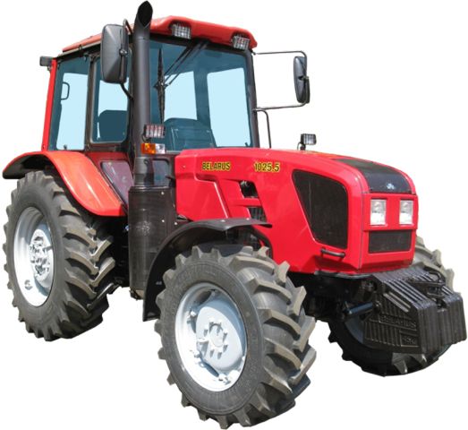 Tracteur agricole Belarus 1025.5 - MTZ Belarus - 110,2 kW (81,0 CV) - 4 cylindres turbo intercooler - boîte synchronisée 16/8_0
