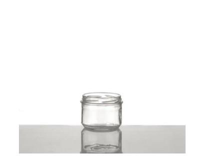 Bocal en verre 262ml TO82 - bague protégée - par palette de 2704_0