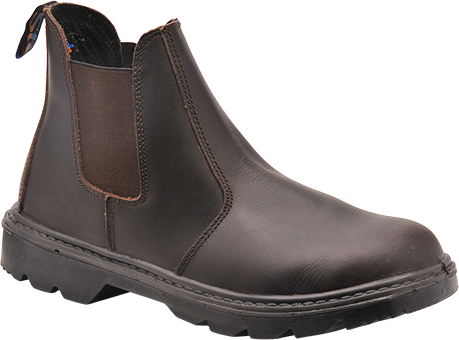 Bottillon Steelite Dealer S1P marron FW51, taille 48 - norme EN ISO 20345:2011_0