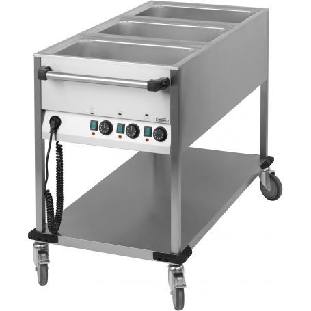 Ccbm3v - chariot bain marie - casselin - puissance : 2 100 w_0