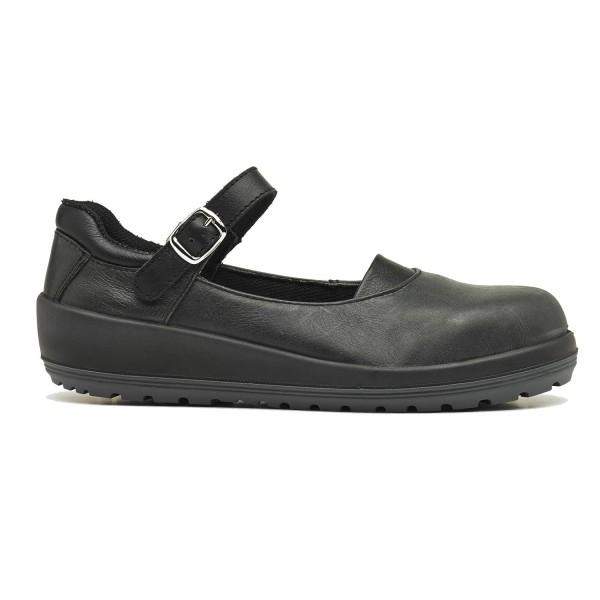 Chaussures de sécurité femme Bianca noir - Parade - EN 20345 S1P SRC - Cuir et embout acier_0