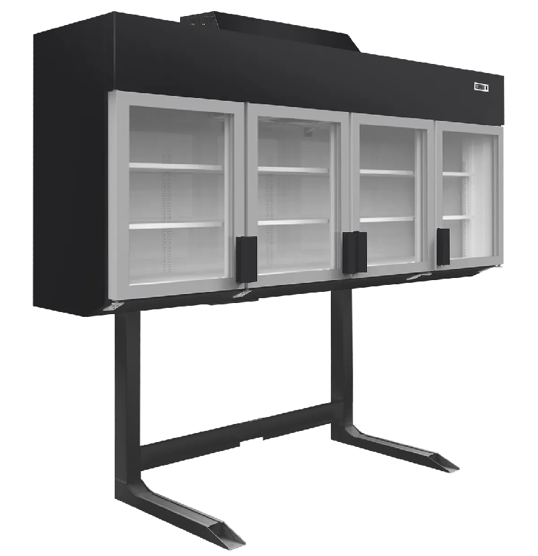 Congélateur armoire de supermarché MTF250B Noir TEFCOLD_0