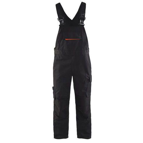 COTTE À BRETELLES STRETCH NOIR/ROUGE TAILLE 52 - BLAKLADER