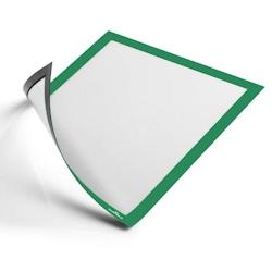 Durable Cadre d'information A4 DURAFRAME® MAGNETIC, vert, 5 pièces - 4005546736372_0