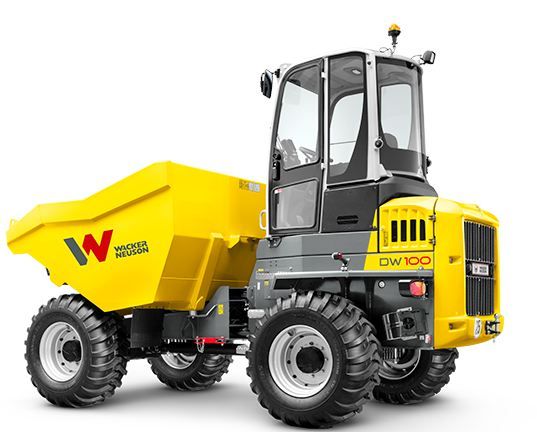 Dw100 dumper sur pneu - wacker neuson - 10000 kg_0