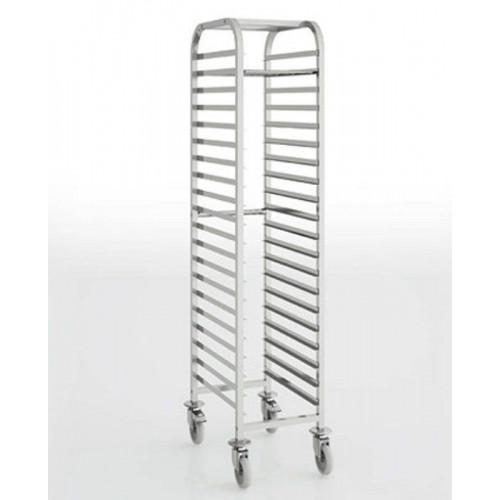 ECHELLE HAUTE GASTRO EN INOX ERATOS - 20 NIVEAUX GN 2/1