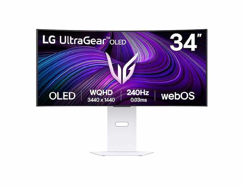Ecran UltraGear OLED 34GX90SA-W 34p incurvé - Blanc_0
